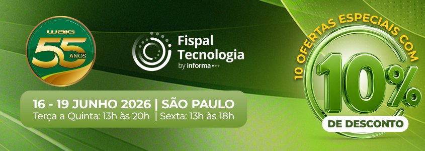 WAIG apresenta soluções na Fispal Tecnologia 2026