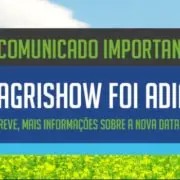 Agrishow 2020 é adiada